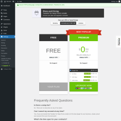 Page screenshot: Settings → Upgrade  ➤
