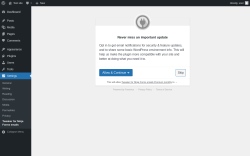 Page screenshot: Tweaker for Ninja Forms emails ‹ Test site — WordPress