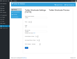 Page screenshot: Twitter Tweets