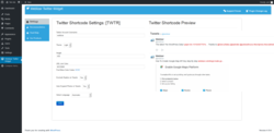 Page screenshot: Weblizar Twitter Widget