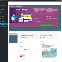 Page screenshot: Weblizar Twitter Tweets