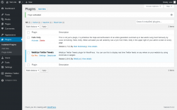 Page screenshot: Plugins &lsaquo; Test site &mdash; WordPress