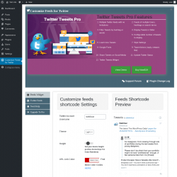 Page screenshot: Customize Feeds for Twitter