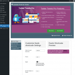Page screenshot: Customize Feeds for Twitter