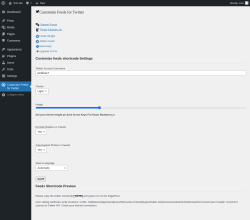 Page screenshot: Customize Feeds for Twitter