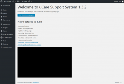 Page screenshot: &lsaquo; Test site &mdash; WordPress