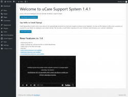Page screenshot: &lsaquo; Test site &mdash; WordPress