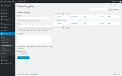 Page screenshot: uCare Support &rarr; Ticket Categories