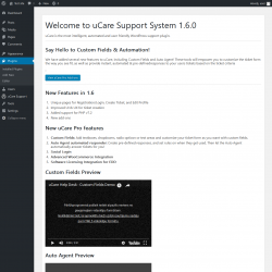Page screenshot: &lsaquo; Test site &mdash; WordPress