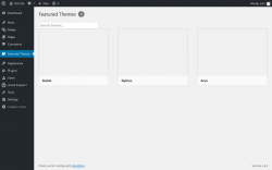 Page screenshot: Featured Themes