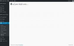 Page screenshot: uCare Support &rarr; Add-ons