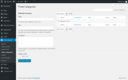 Page screenshot: uCare Support &rarr; Ticket Categories