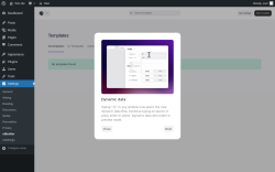 Page screenshot: Settings → uiBuilder