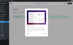 Page screenshot: Settings → uiBuilder