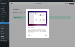 Page screenshot: Settings → uiBuilder