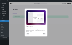 Page screenshot: Settings → uiBuilder