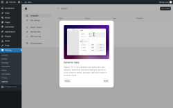 Page screenshot: Settings → uipress