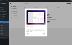 Page screenshot: Settingsmenu-settings → uiPressuip-ui-builder