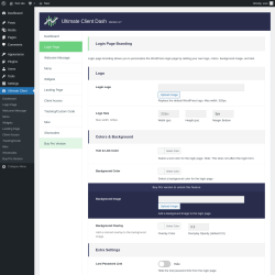 Page screenshot: Ultimate Client → Login Page