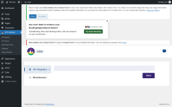 Page screenshot: CF7 Addons &rarr; Settings