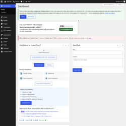 Page screenshot: Dashboard &lsaquo; Test site &mdash; WordPress