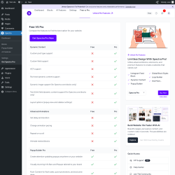 Page screenshot: Spectra &rarr; Get Spectra Pro