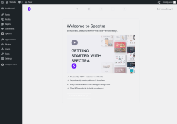 Page screenshot: Spectra Onboarding