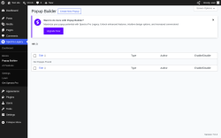 Page screenshot: Spectra Legacy &rarr; Popup Builder