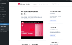 Page screenshot: Ultimate Blocks