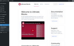 Page screenshot: Ultimate Blocks