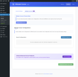 Page screenshot: Ultimate Cursor → Multiple Cursors