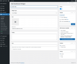 Page screenshot: Ultimate Dash&hellip; &rarr; Add New