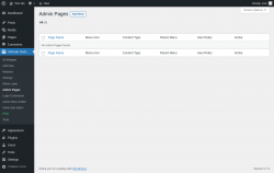 Page screenshot: Ultimate Dash&hellip; &rarr; Admin Pages