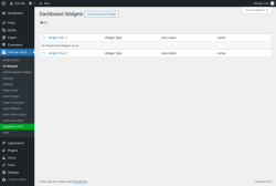 Page screenshot: Ultimate Dash… → All Widgets