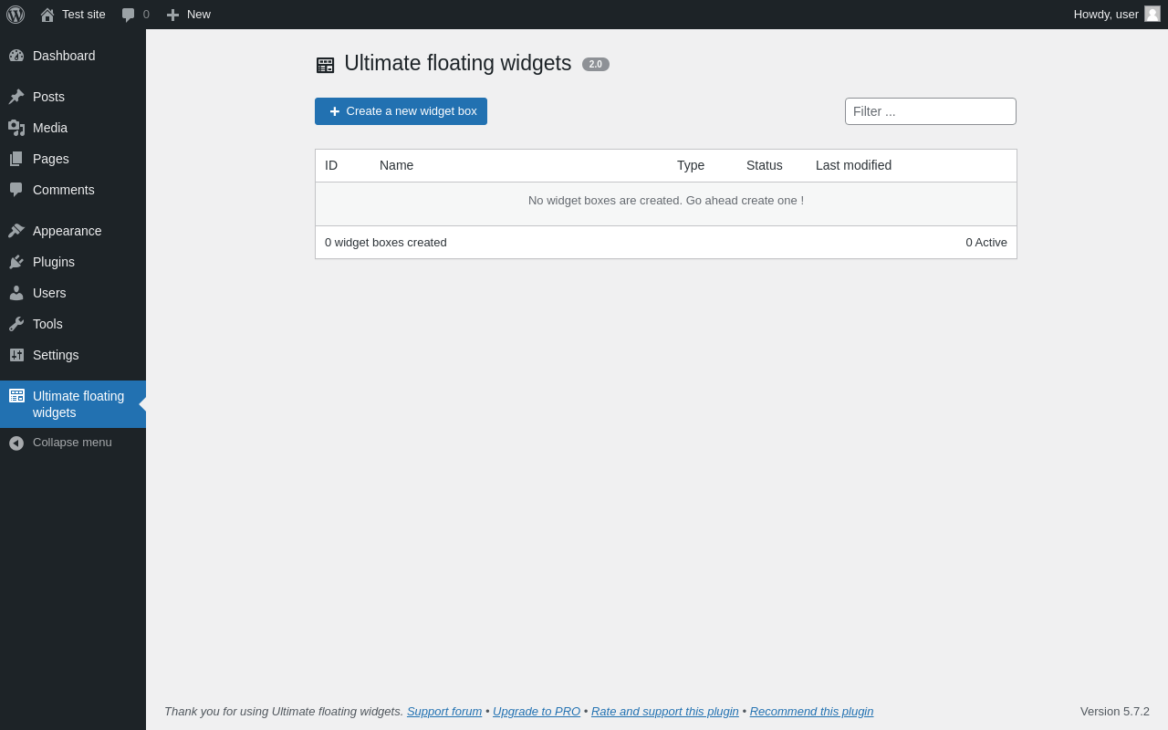 Report Ultimate floating widgets 2.0