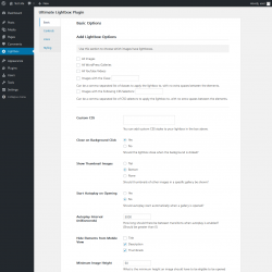 Page screenshot: Lightbox