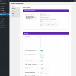 Page screenshot: Lightbox