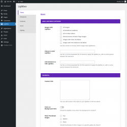 Page screenshot: Lightbox