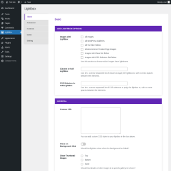 Page screenshot: Lightbox