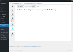 Page screenshot: Ultimate Maps by Supsystic &rarr; Marker Categories