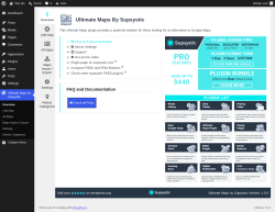 Page screenshot: Ultimate Maps by Supsystic &rarr; Overview