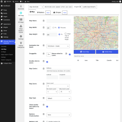 Page screenshot: Ultimate Maps by Supsystic &rarr; Add Map