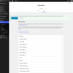 Page screenshot: Ultimate Member &rarr; Settings &rarr; System info