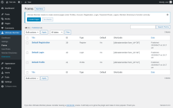Page screenshot: Ultimate Member → Forms