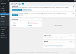 Page screenshot: Ultimate Member