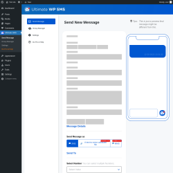 Page screenshot: Ultimate SMS