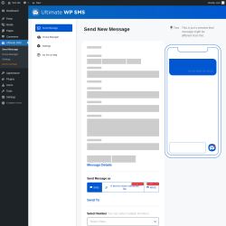 Page screenshot: Ultimate SMS