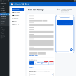 Page screenshot: Ultimate SMS