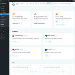 Page screenshot: WPForms Addons &rarr; Get Help