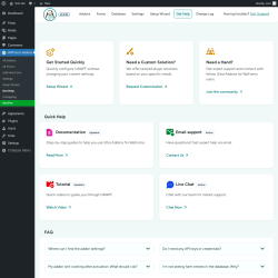 Page screenshot: WPForms Addons &rarr; Get Help